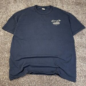 Vintage Special Ed's Surf School Shirt Mens Size XL Hawaii World Famous Blue Tee